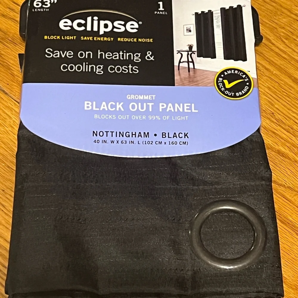 Eclipse Nottingham Black Grommet Panel